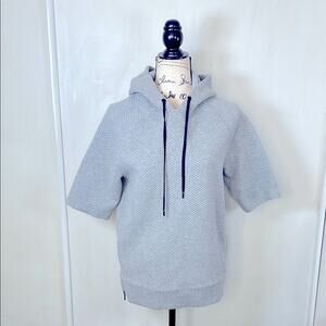 Mossimo Gray Short Sleeve Hoodie size Small